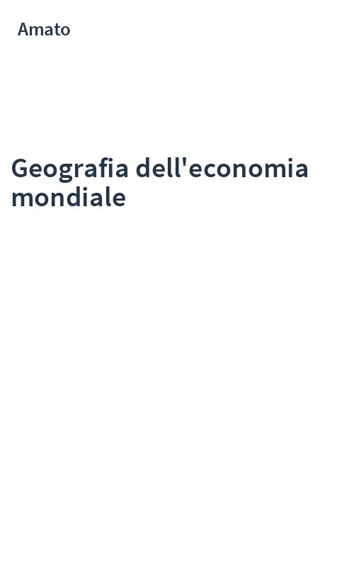 Geografia dell'economia mondiale