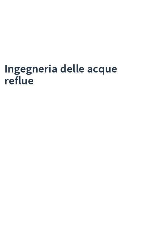 Ingegneria delle acque reflue