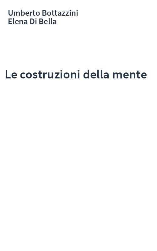 Le costruzioni della mente