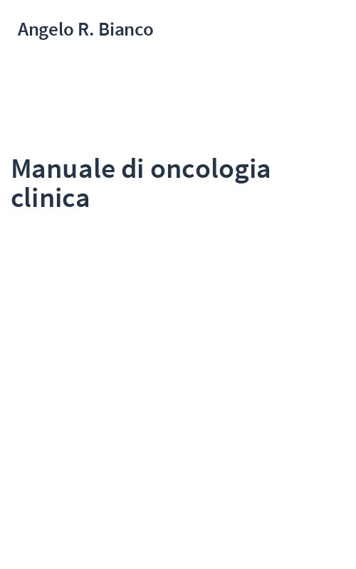 Manuale di oncologia clinica