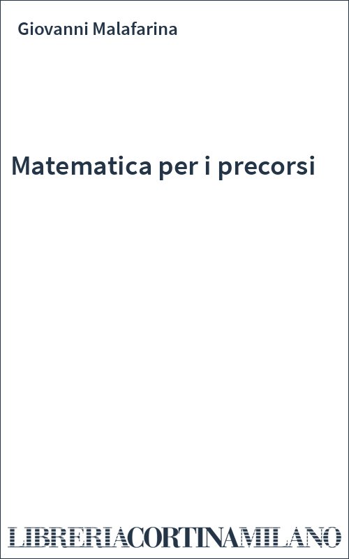 Matematica per i precorsi