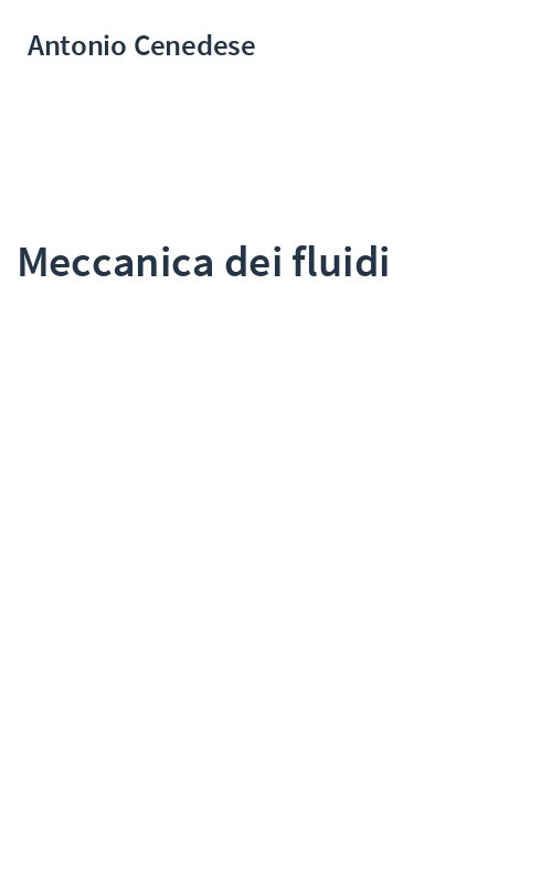 Meccanica dei fluidi