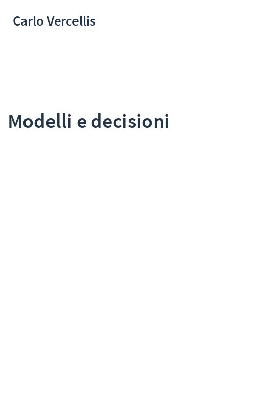 Modelli e decisioni