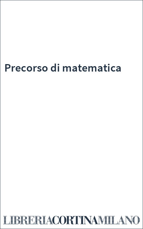 Precorso di matematica