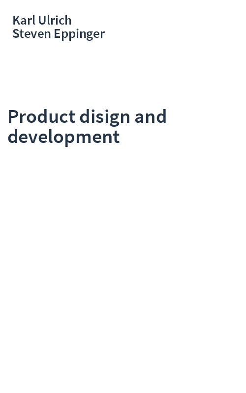 Product disign and development