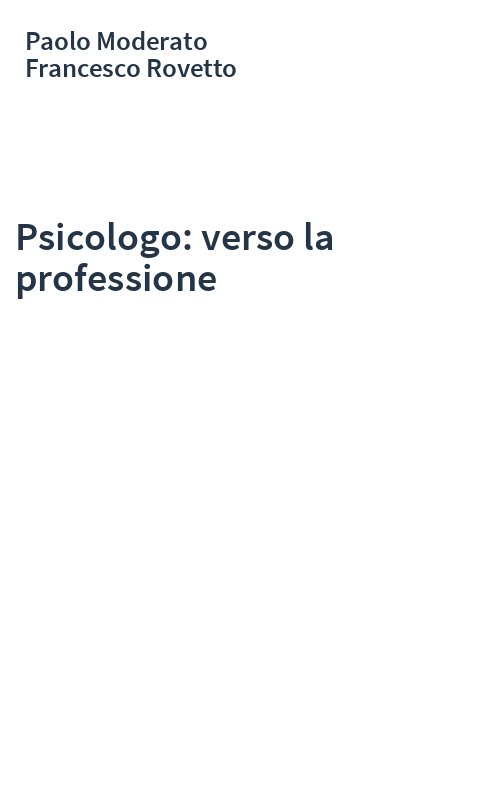 Psicologo: verso la professione
