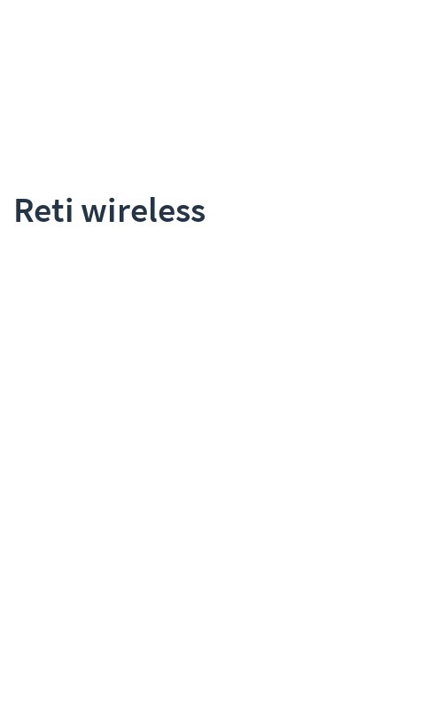 Reti wireless