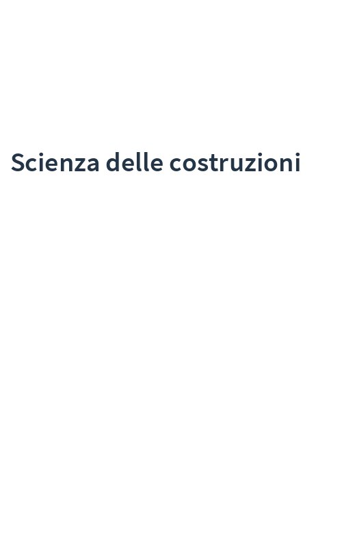 Scienza delle costruzioni