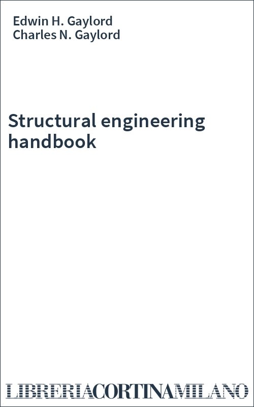 Structural engineering handbook