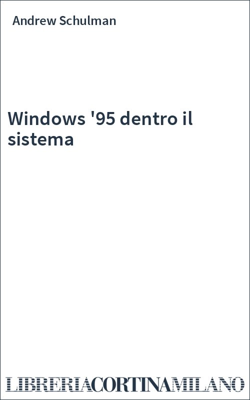 Windows '95 dentro il sistema