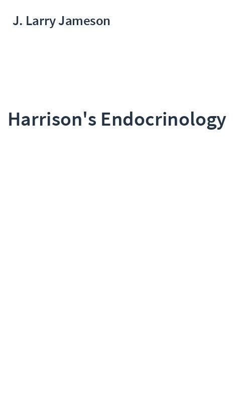 Harrison's Endocrinology