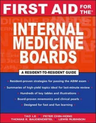 First Aid for the Internal Medicine Boards