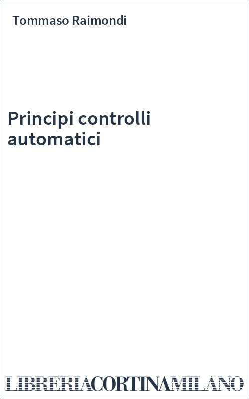 Principi controlli automatici