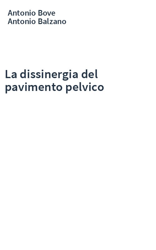 La dissinergia del pavimento pelvico