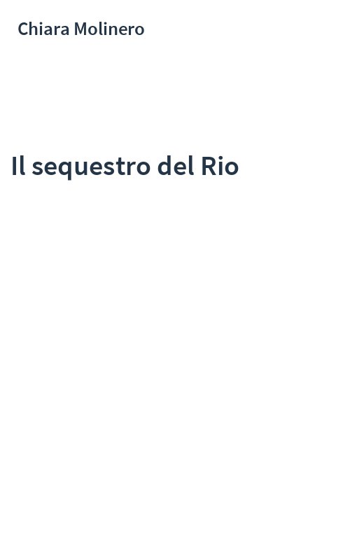 Il sequestro del Rio