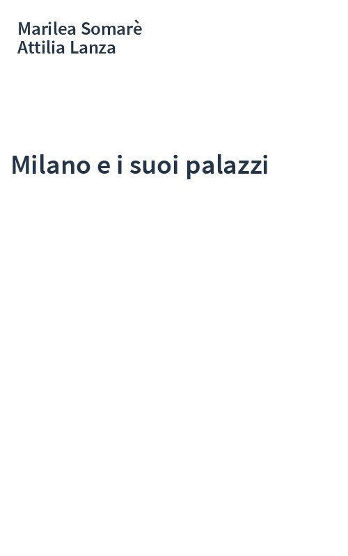 Milano e i suoi palazzi