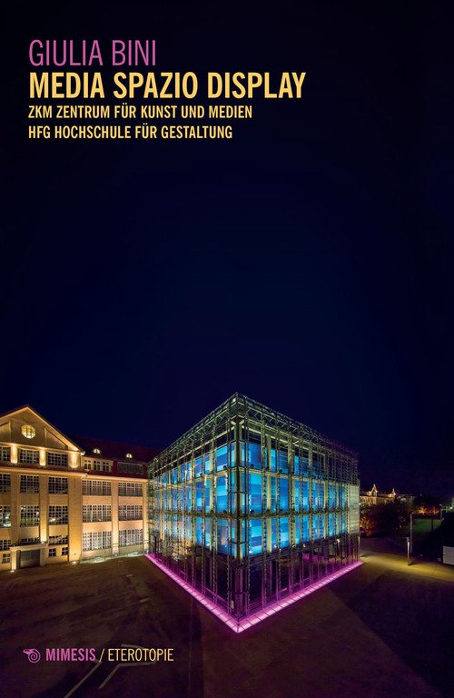 Media spazio display. ZKM Zentrum für Kunst und Medien di Karlsruhe. HFG Hochschule für Gestaltung