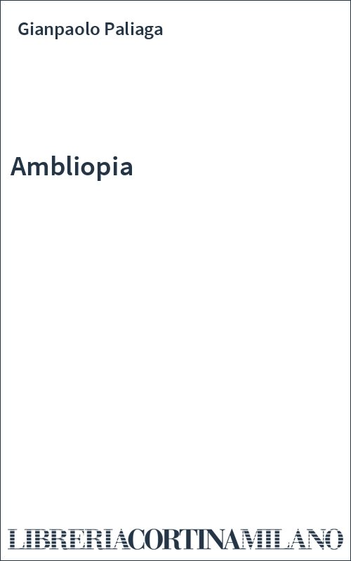 Ambliopia