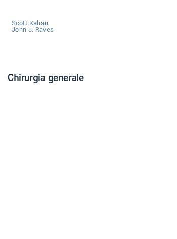 Chirurgia generale