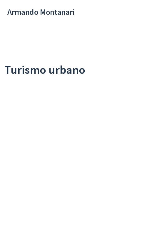 Turismo urbano