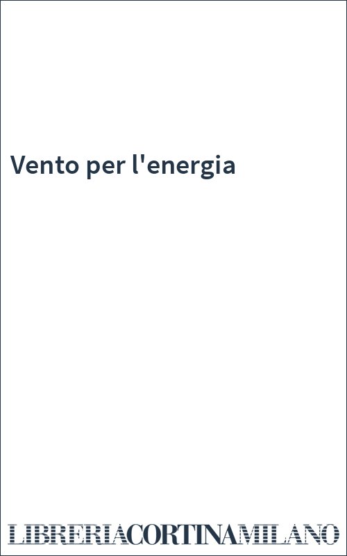 Vento per l'energia