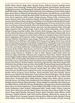 David Chipperfield Architects Works 2018. Catalogo della mostra (Vicenza, 12 maggio-2 settembre 2018). Ediz. italiana e inglese