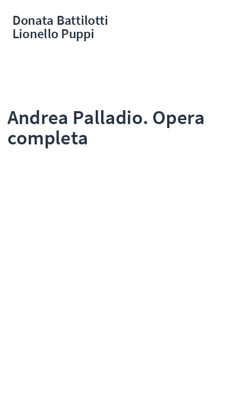 Andrea Palladio. Opera completa