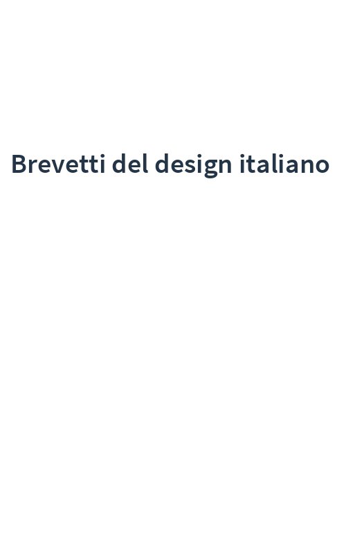 Brevetti del design italiano