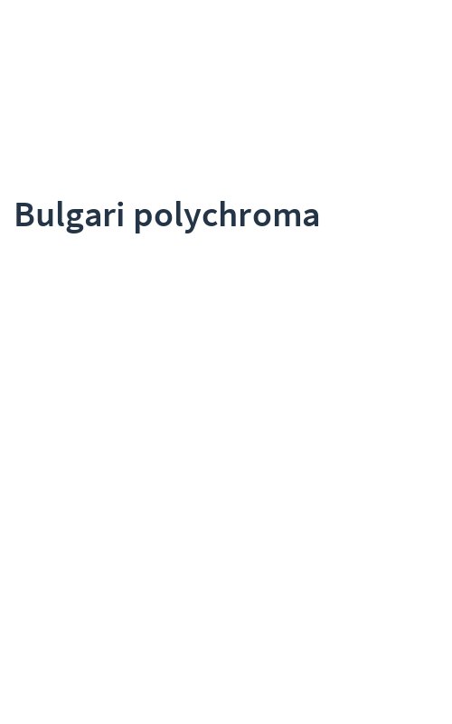 Bulgari polychroma