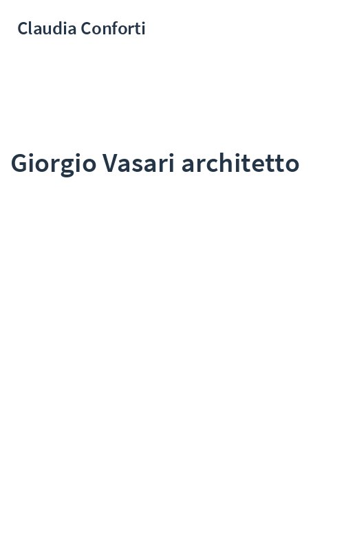 Giorgio Vasari architetto