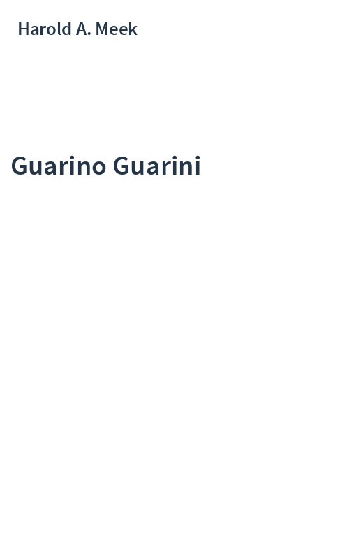 Guarino Guarini