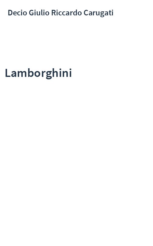 Lamborghini