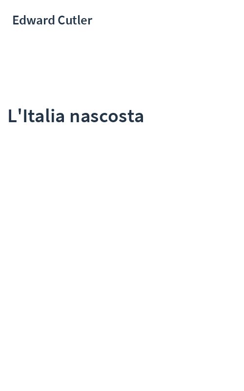 L'Italia nascosta