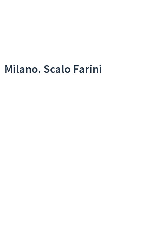 Milano. Scalo Farini