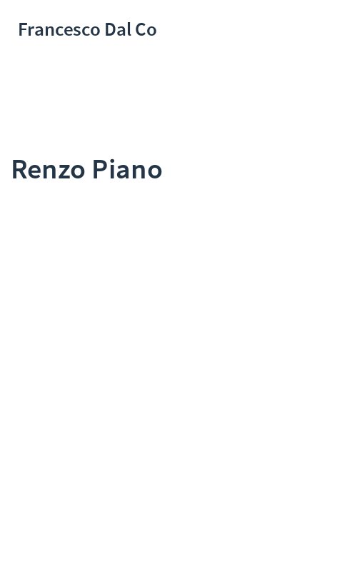 Renzo Piano
