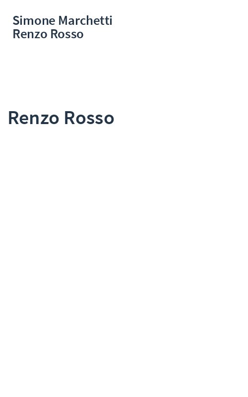 Renzo Rosso