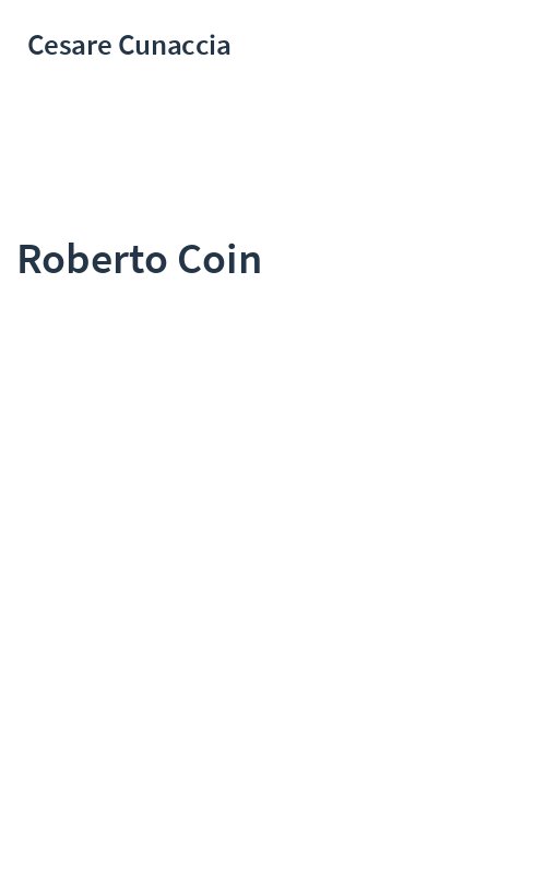 Roberto Coin