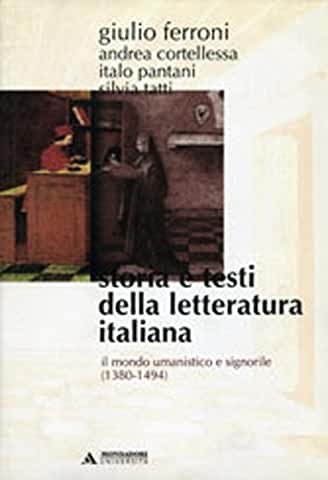 Storia e testi della letteratura italiana