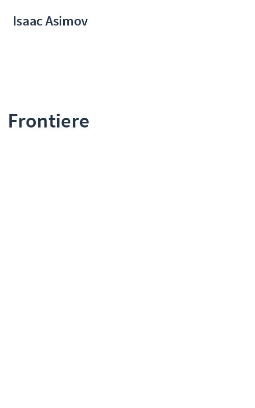 Frontiere