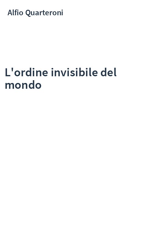 L'ordine invisibile del mondo