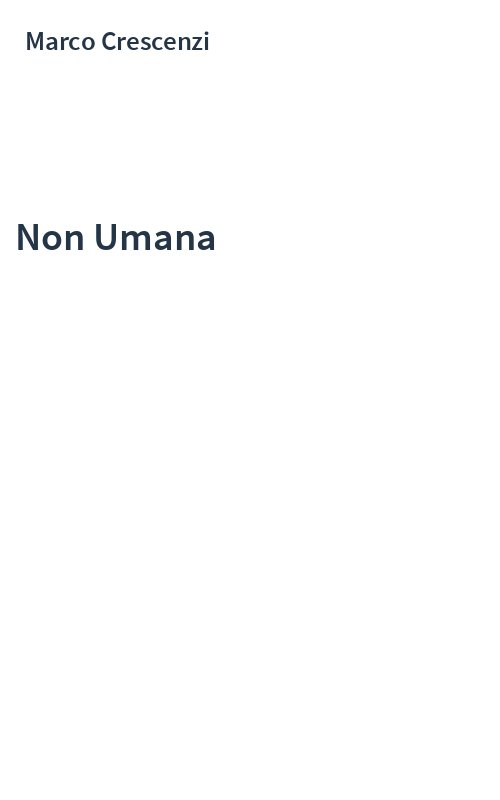 Non Umana