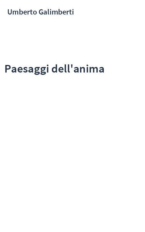 Paesaggi dell'anima