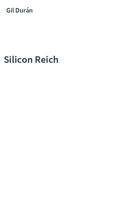 Silicon Reich