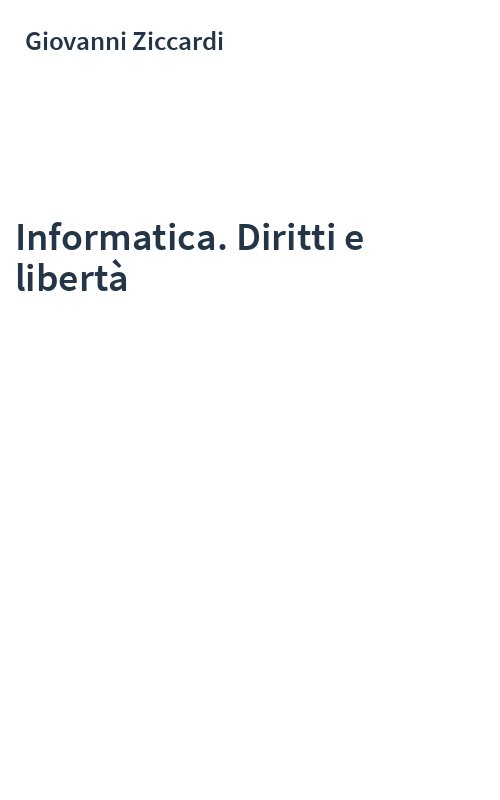 Informatica. Diritti e libertà