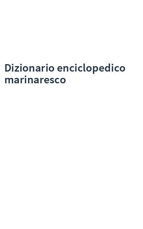 Dizionario enciclopedico marinaresco