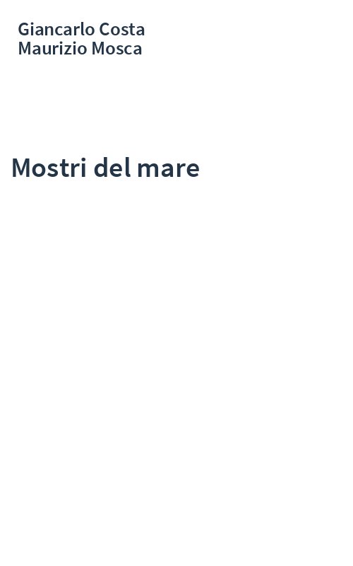 Mostri del mare