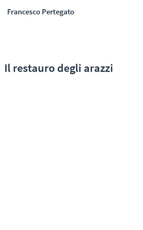 Il restauro degli arazzi