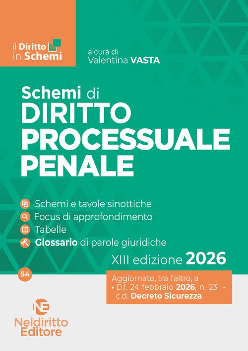 Schemi di diritto processuale penale
