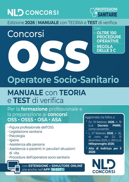 Concorsi OSS. Manuale con teoria e test di verifica