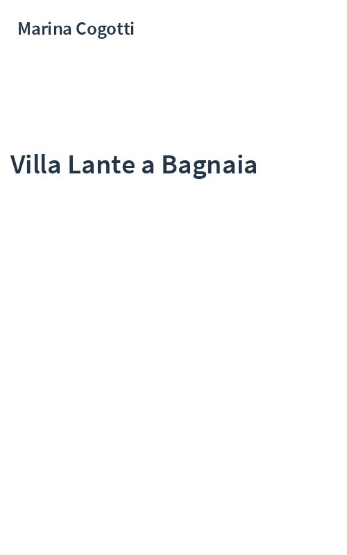 Villa Lante a Bagnaia